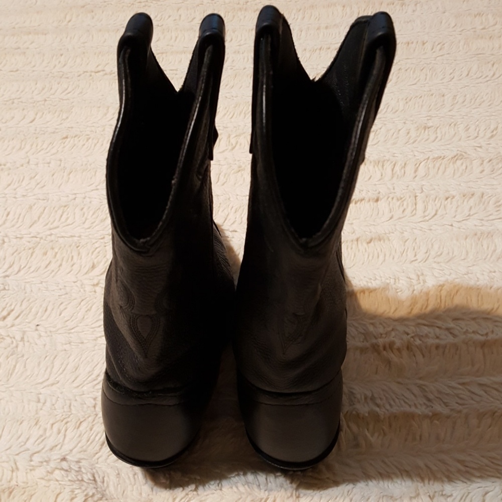 Masterson Boot Co. Black Leather Boots. Sz 6.5 - Picture 6 of 8